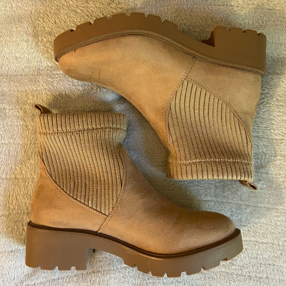 Sonoma Goods For Life Women’s Light Brown Boots w/ Ortholite Size 7